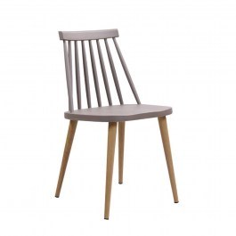 Καρέκλα Lavida Sand Beige ΕΜ139,9 43X48X77 cm Σετ 4τμχ BEIGE