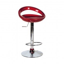 Stool Bar /18 Redbor 43-2214 45X46.5X60/81 Cm RED
