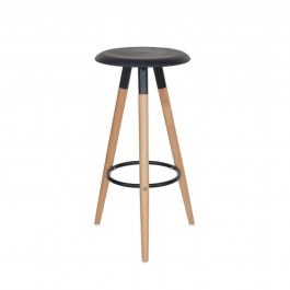 Stool Bar Loft Black 10-0101 Φ37X77 Cm BLACK
