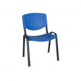 Καρέκλα Υποδοχής Μήλος Blue 01-0209 54X59X78cm BLUE