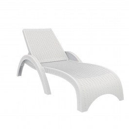 Beach Sunbed Fiji White 53-0044 Siesta WHITE