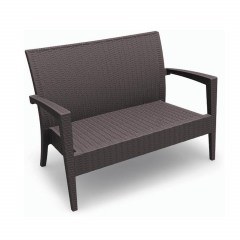 Sofa Two Seater Miami Brown 53-0030 Siesta