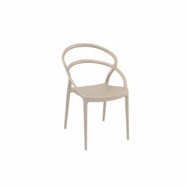 Καρέκλα Pia Dove Grey 20-0136 54Χ56Χ82cm Siesta DOVE GREY