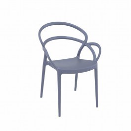 ArmChair - Mila Dark Grey 20-0129 Siesta DARK GREY