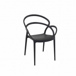 ArmChair - Mila Black 20-0127 Siesta BLACK