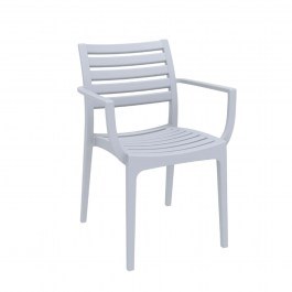 ArmChair - Artemis Silver Grey 20-0327 Siesta SILVER-GREY