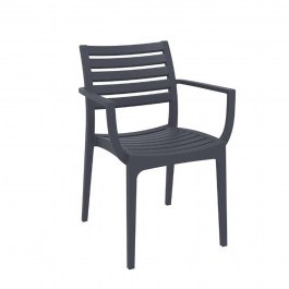 ArmChair - Artemis Dark Grey 20-0333 Siesta DARK GREY