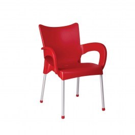 ArmChair - Romeo Red 20-2652 Siesta RED