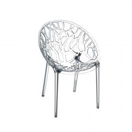 ArmChair - Crystal Clear Transparent 32-0014 Siesta CLEAR