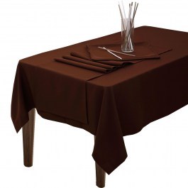 Τραπεζομάντηλο Άρμονι Καφέ Viopros BROWN