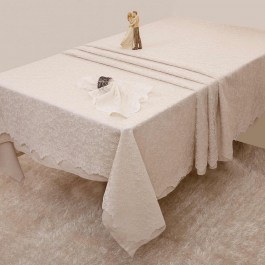 Τραπεζομάντηλα Με Δαντέλα Σετ 13τμχ. 2331 Ivory Anna Riska IVORY