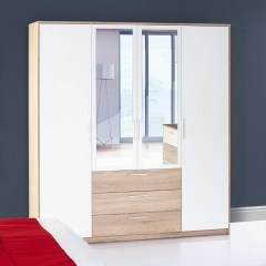 Wardrobe Rico 180X62X206 Cm To-Ric4D3S