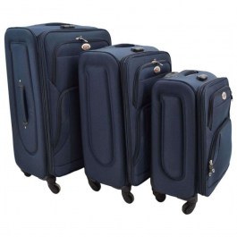 Βαλίτσα Ταξιδιού (Σετ 3Τμχ) 782949 Blue Ankor BLUE