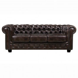 Sofa Chesterfield Brown 689 E9574,3 201X92X72 Cm BROWN