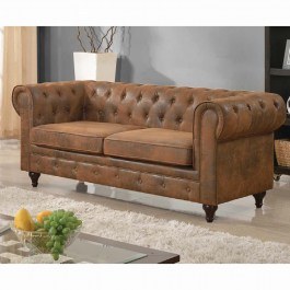 Sofa Chesterfield Brown E942,3 190X82X77 Cm BROWN