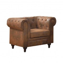 ArmChair - Chesterfield Brown E942,1 110X82X77 Cm BROWN