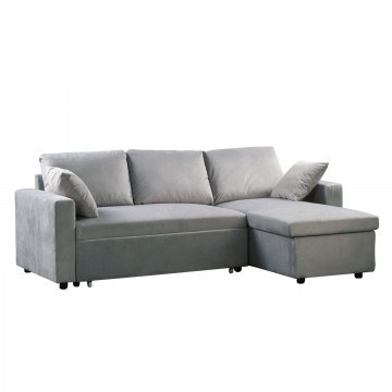 Sofa Bed Montreal Grey E9586,2 223X146X83 Cm