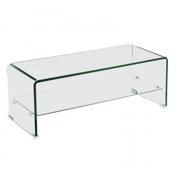 Τραπεζάκι Glasser Clear  ΕΜ731 100X50Χ43 cm