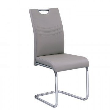 Καρέκλα Croft Cappucino ΕΜ914,2 43X58X97 cm Σετ 4τμχ