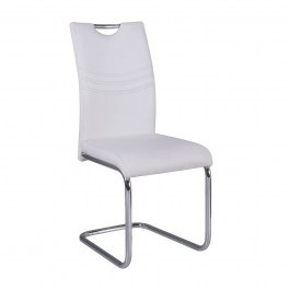 Καρέκλα Croft White ΕΜ914,1 43X58X97 cm Σετ 4τμχ WHITE