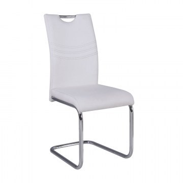 Καρέκλα Croft White ΕΜ914,1 43X58X97 cm Σετ 4τμχ