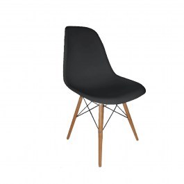 Καρέκλα Art Wood Black  EM123.2P  46X53X81 cm Σετ 4τμχ BLACK