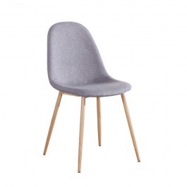 Καρέκλα Celina Grey ΕΜ907,1 45X54X87 cm Σετ 4τμχ GREY