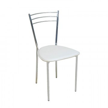 Καρέκλα Valetta Ecru ΕΜ936,1 40X41X81 cm Σετ 6τμχ