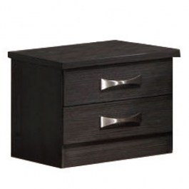 Bedside Table Life Zebrano Em365 48X40X39 Cm ZEBRANO