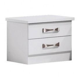 Bedside Table Life White Em365,1 48X40X39 Cm WHITE