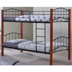 Bed Bunk Paloma Black E8047 210X97X150 Cm
