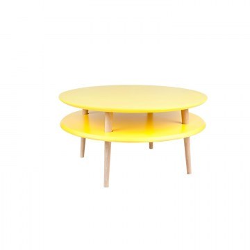 Τραπεζάκι Ufo Yellow Φ70Χ35 cm