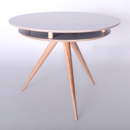 Table Triad Grey Φ105X75 Cm GREY