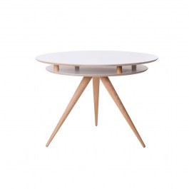 Table Triad White Φ105X75 Cm WHITE