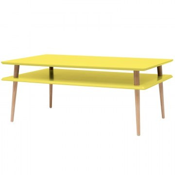 Τραπεζάκι Koro Koro5H Yellow 110X70X45cm
