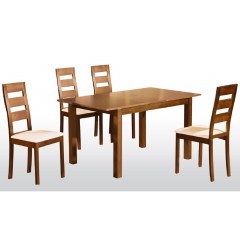 Σετ Τραπεζαρία Miller E781,1S 120X80X74 cm