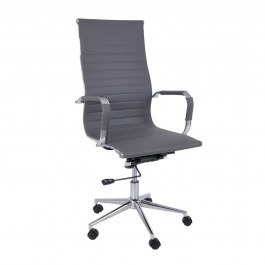 Chair - Office Desk Bf3300 Grey Eo276.3 55X63X108/116 Cm GREY