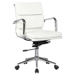 Chair - Office Desk Bf4801 White Eo230.1 54X59X95/105 Cm WHITE