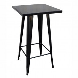 Table Bar Relix Antique Black E5203,10 60X60X101 Cm ANTIQUE BLACK