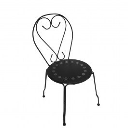 Chair - Bistro Black E5182 41X48X90 Cm BLACK