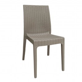 Chair - Dafne Beige Rattan E328,4 46X55X85 Cm BEIGE