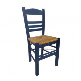Chair - Cafe Shop Sifnos Blue P969 E3 43X40X87 Cm BLUE