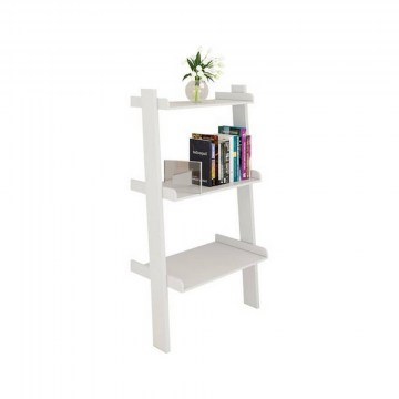 Bookcase Step Ε748,3 56x33x101cm White