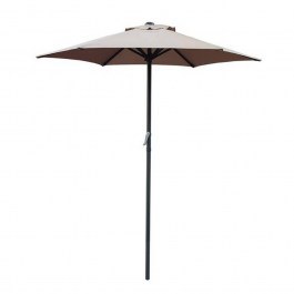 Umbrella (Without Flaps) Ε925,21 D.2m (H 2.2m) Anthracite-Beige ANTHRACITE-BEIGE