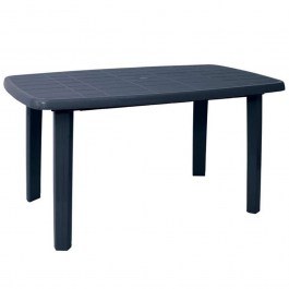 Table Oval Sorrento Ε365,2 140x80x74cm Anthracite ANTHRACITE