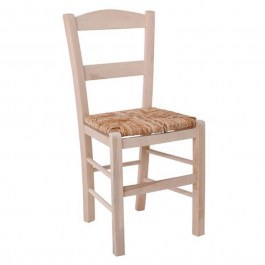 Καρέκλα Ψάθα Σύρος Ρ950,Ε1 41x45x88cm  Natural NATURAL
