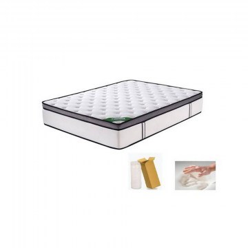 Στρώμα Mini Pocket+Memory Foam+Latex Ε2052,2 Μονής Όψης 160x200x32cm (Roll Pack)