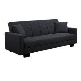 Καναπές Κρεβάτι Kelso Black Ε9928,5 197x81x80 BLACK