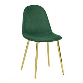 Chair Celina Velure Green ΕΜ907,3GV 45x54x85cm GREEN