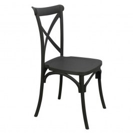 Chair Destiny PP Anthracite Ε377,2 48x55x91cm ANTHRACITE